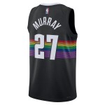 Maillot NBA Denver Nuggets Jamal Murray Nike 2025-26 City Edition Noir Swingman - Homme